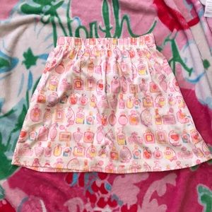 Lilly white spritz skirt!